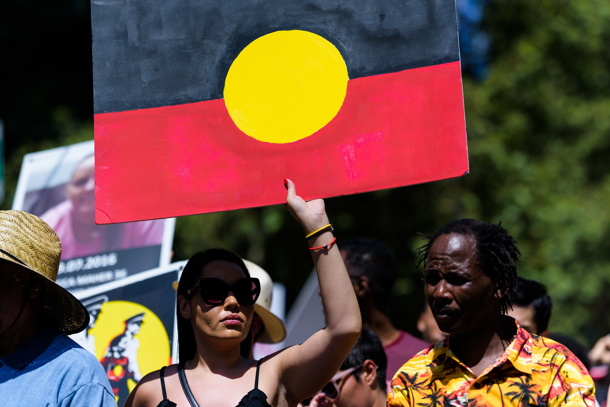 Invasion day protest Image julian meehan Flickr