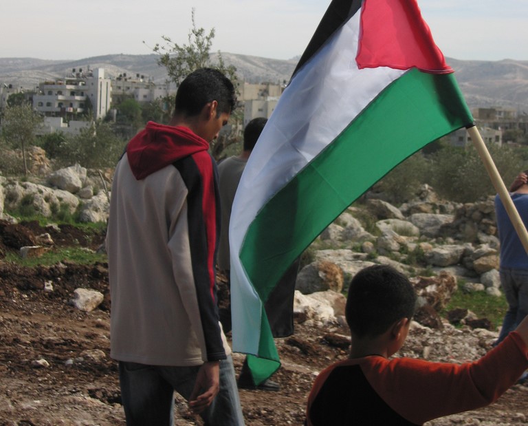 Palestinian flag Image Whewes Wikimedia Commons