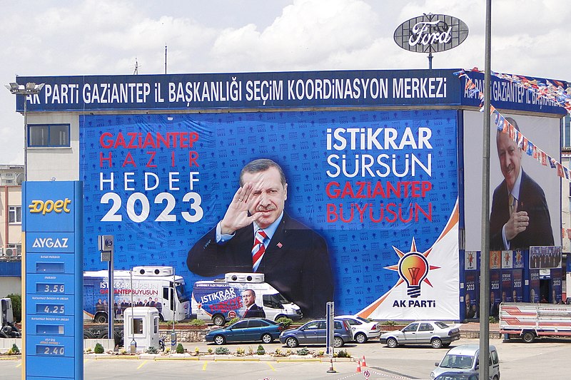 Erdogan election campaign Image Adam Jones Wikimedia Commons
