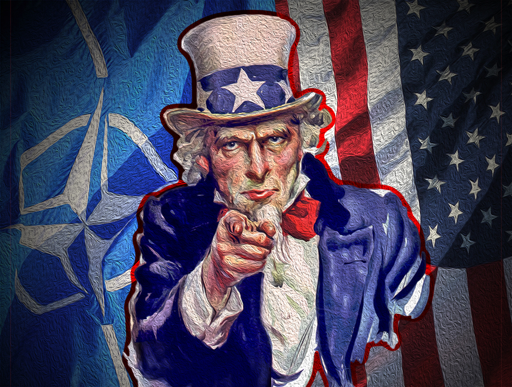 Uncle Sam Image In Defence of Marxism